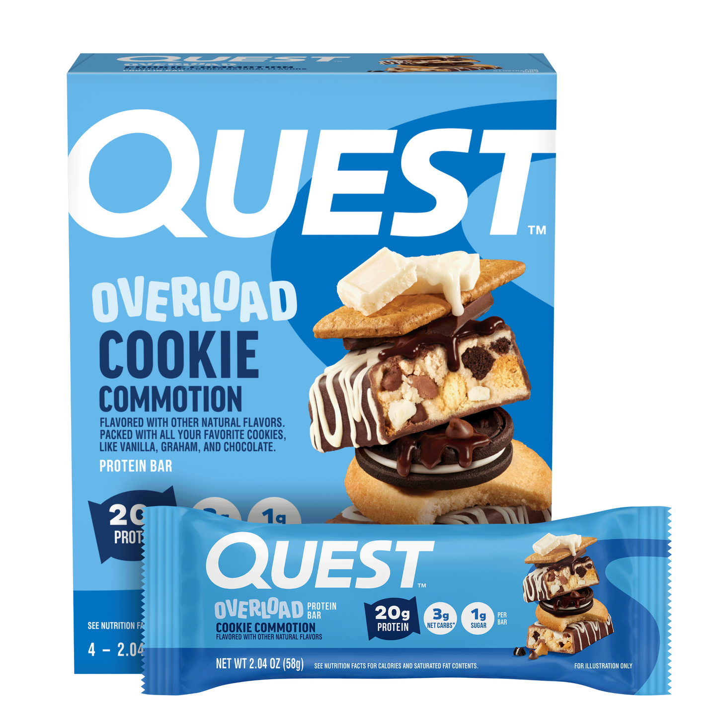 cookie-commotion-overload-bar-u3 15980_QN_USA_eComm_Rebrand_ProductCarousel_OverloadBars_CCom_MainImage_4ct.png